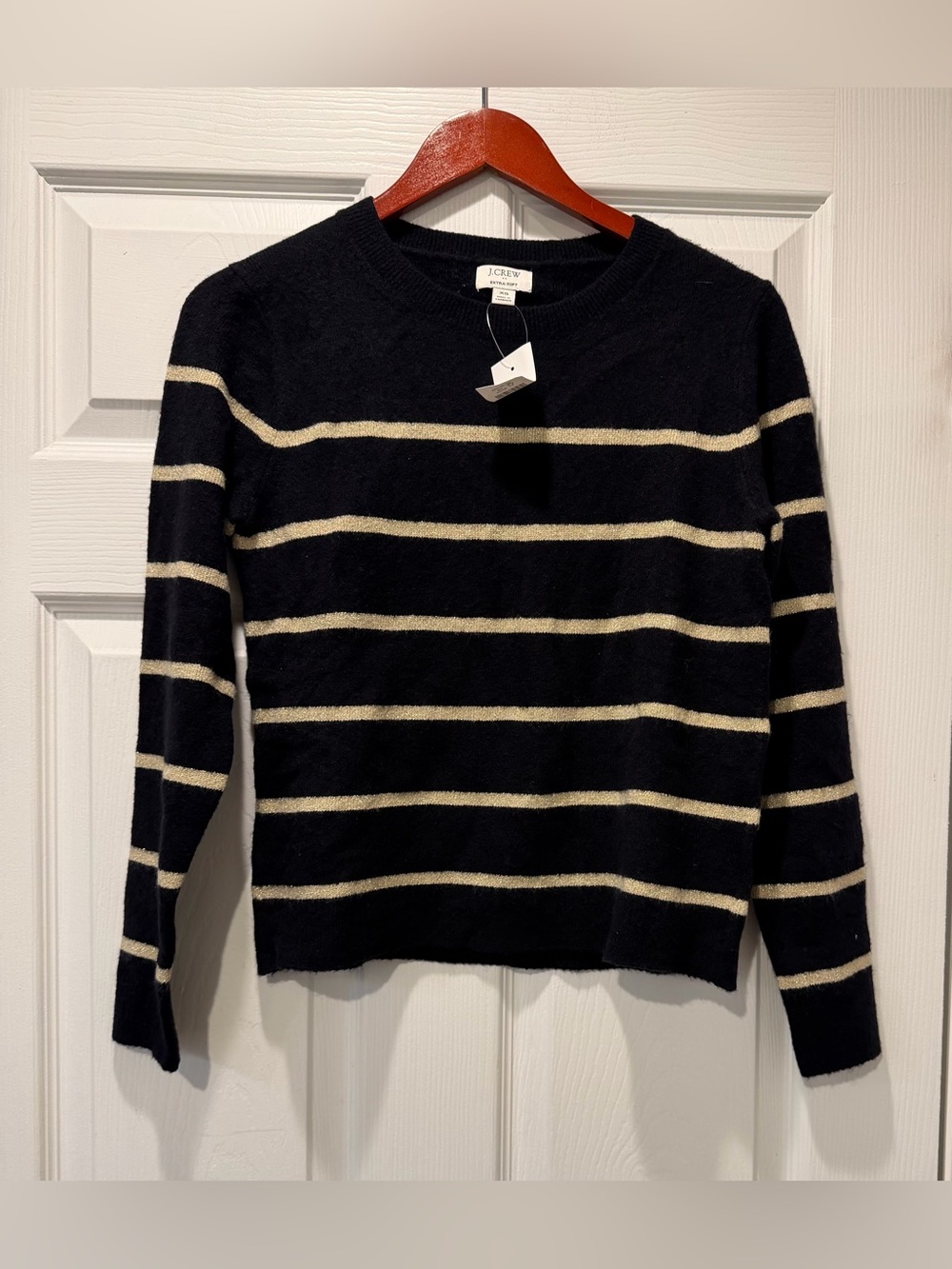 J Crew extra soft size XS wool blend sweater (shirt) NEW with tags